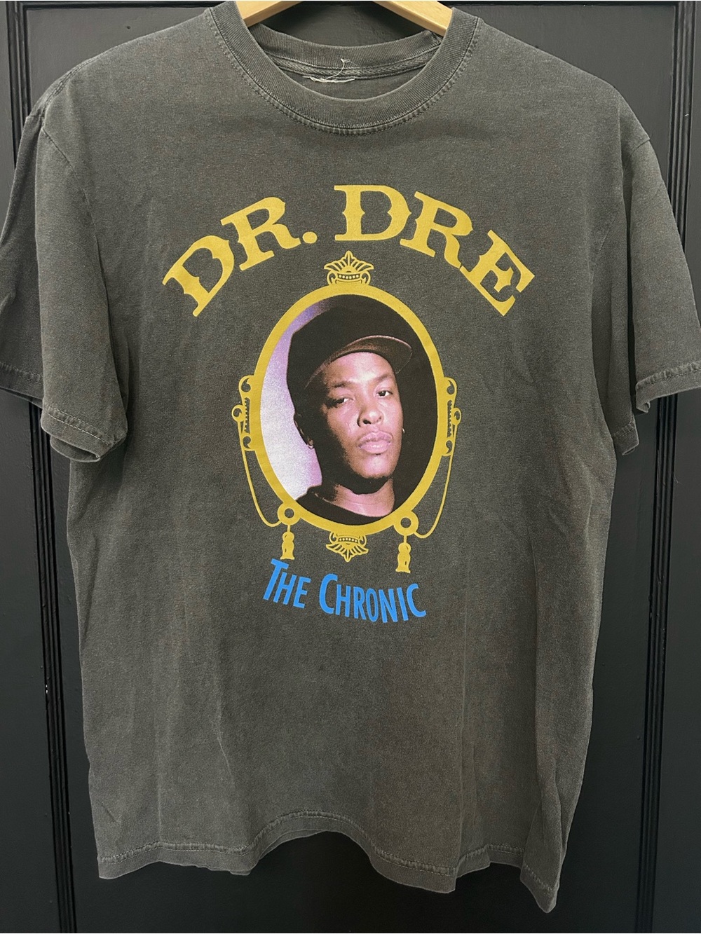 Faded Black / Grey Dr Dre The Chronic t-shirt